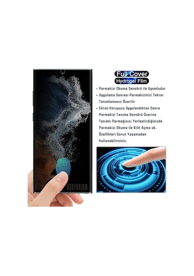 OnePlus 7 Pro Uyumlu Hayalet Ekran Koruyucu Esnek Nano Hydrogel Film - Extra Darbe Korumalı