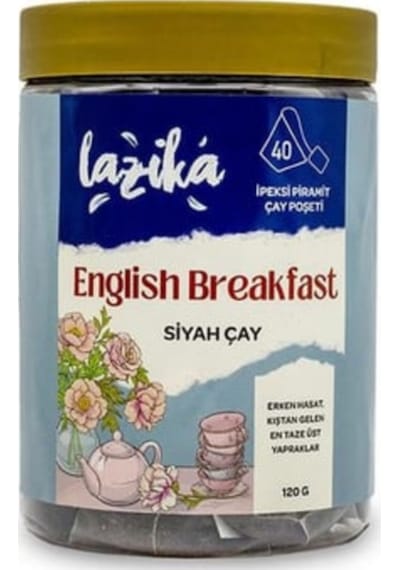 English Breakfast Siyah Çay 120 G -40 Adet Pla Biyoçözünür Poşet
