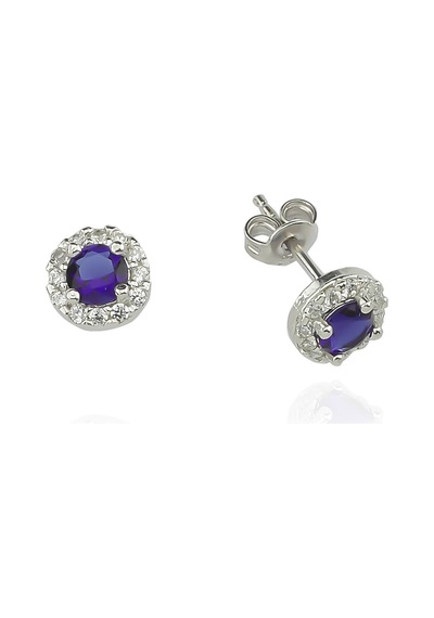Glorria Gümüş Yuvarlak Anturaj Küpe N11.31320