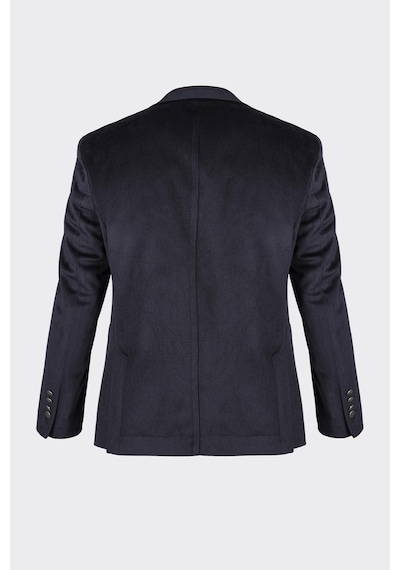 Lacivert Kadife Fitilli Casual Premium Ceket Laci