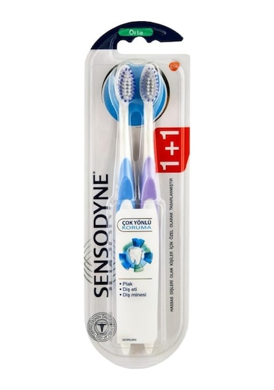 Sensodyne Çok Yönlü Koruma Diş Fırçası Medium 2'li