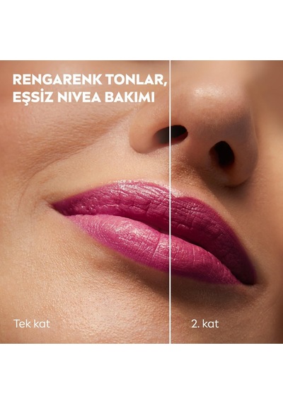 Spf30 Pembe Renkli Dudak Bakım Kremi,4,8gr,24 Saat Nemlendirme,e Vitamini,organik Badem Yağı,shea Yağı,dudak Ve Yanaklar İçin,allık Etkisi,mineral Yağı Bulunmaz 05006905