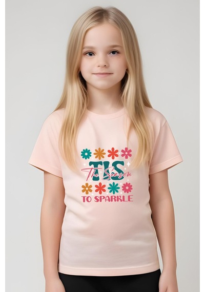 Panios Kids Baskılı Kız Çocuk Tişört Ve Eşofman Alt-üst Takım Pembe Somon Panios Kids Baskılı Kız Çocuk Tişört Ve Eşofman Alt-üst Takım Pembe Somon