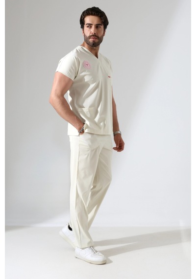 Bflex Unisex Likralı Yarasa Kol Takım - 6452 Ekru