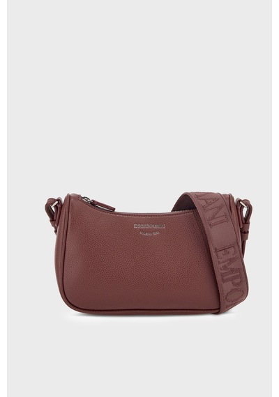Emporio Armani Logolu Çıkarılabilir Askılı Çanta Kadın Çanta Ew000539 Af12036 M6453 Bordo