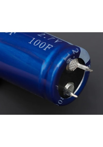 100f 2.7v Süpercap 22x45mm Dıp Süper Kapasitör Enerji Depolama Güneş Rüzgar Akü Batarya Güç Kaynağ