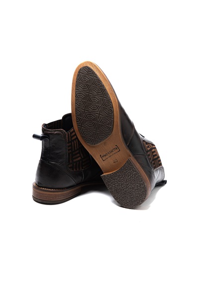 Bot Erkek 1158 001 Wk-john May Orkut Suede Brown Kahve