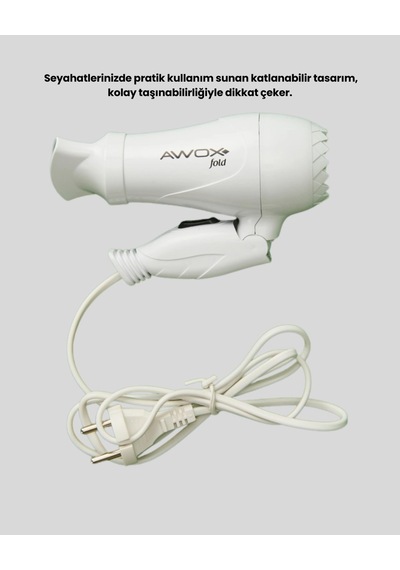 Ceylan Adam Awox Mini Fön Beyaz