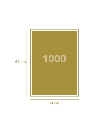 Clementoni Bibliodame 1000 Parça High Quality Collection Yetişkin Puzzle