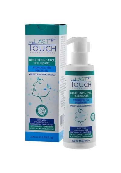Last Touch Kayısı Çekirdeği Tanecikli, Ölü Derilerden Arındırıcı, Aydınlatıcı Yüz Peeling Jel 200 Ml