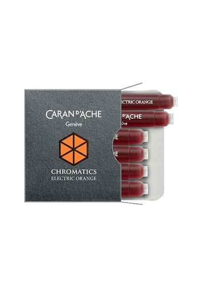 Caran Dache Dolma Kalem Kartuşu Electric Orange 8021-052 N11.36
