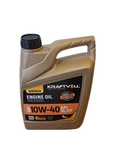 Kraftvoll Ecotech 10w-40 Api Sl/cf Sentetik Motor Yağı 4 L