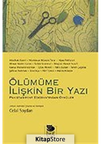 Ölümüme İlişkin Bir Yazı - Celal Soydan - İmge Kitabevi