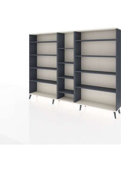 Arges Dolap 11 Raflı 220x30x163 Antrasit-aytaşı/antrasit Aytası/antrasıt - Antrasıt Arges Dolap 11 Raflı 220x30x163 Antrasit-aytaşı/antrasit Aytası/antrasıt - Antrasıt