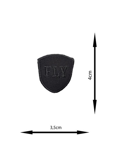 Ütü Ile Yapışan Arma - Patch - Delik Yama Set-2 Modeli Siyah 4'lü Set - 327555530