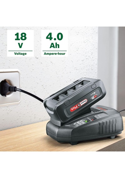 Home And Garden Akü Pba 18 V 4,0 Ah - Powerplus 1 Akü 18 V 4,0 Ah, 18 V Sistem, Bir Kutuda Teslimat