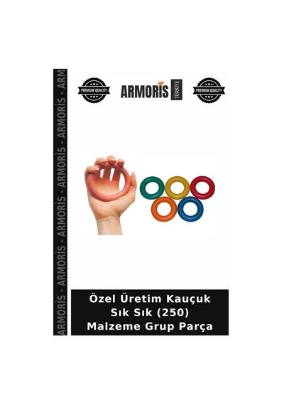 Özel Üretim Kauçuk Sık Sık 250 Malzeme Grup Parça