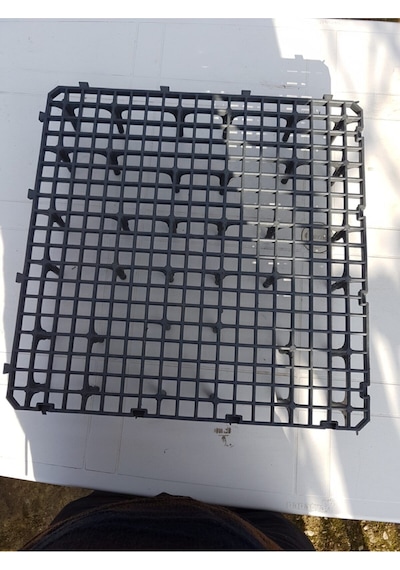 Kümes Taban Izgara En Kalın 1 M2 4 Adet 50 50 8 Cm Yükseklik Tavuk Güvercin