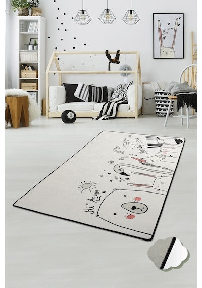 Be Happy 100X160 Çocuk Ve Bebek Halısı Çok Renkli