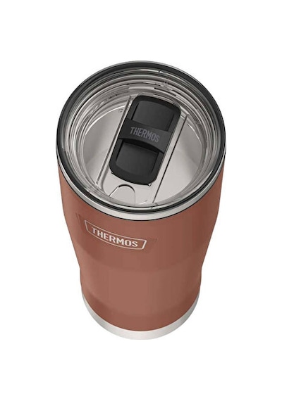 Thermos Icon Is115 0,53l Slıde Lock Mug Saddle W/straw Klasik Termos Is115-022977 Kahverengi Kahverengi