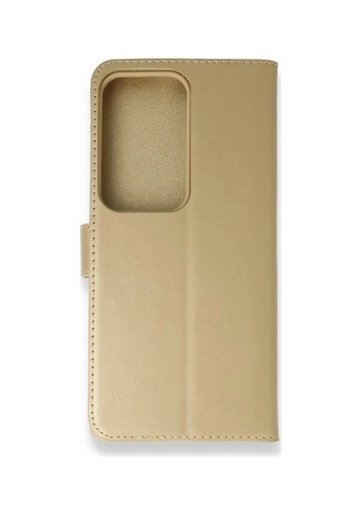 Samsung Galaxy S20 Ultra Uyumlu Trend S Plus Kapaklı Kılıf - Gold