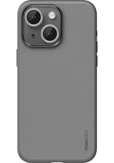 Apple Uyumlu iPhone 15 Plus Kılıf Recci Magsafe Şarj Özellikli Kamera Korumalı Explore Serisi Kapak Gri