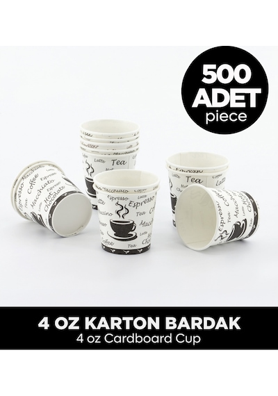 4 Oz Karton Bardak - 500 Adet Diğer