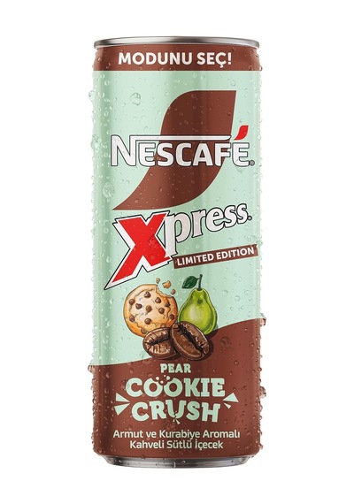 Nescafé Xpress Pear Cookie Crush Soğuk Kahve 250 Ml - 12 Adet Granül