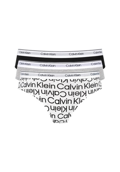 Calvin Klein Kız Çocuk 3'lü İç Çamaşırı 2129-169575 Çok Renkli