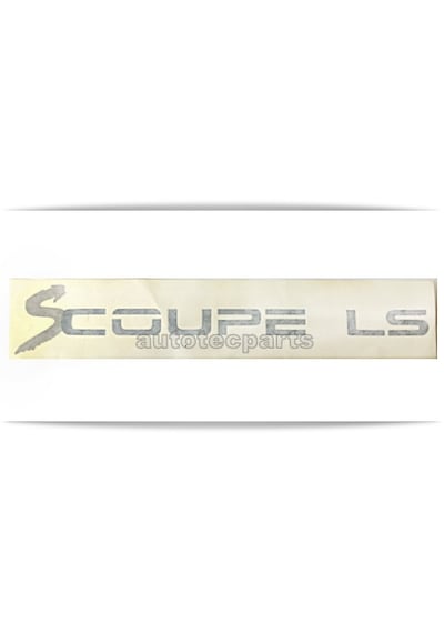 Hyundai Scope Ls Arka Bagaj Yazısı