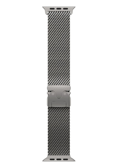 Apple Uyumlu Apple Uyumlu Watch   10 46mm Zore Krd-121 Metal Hasır Kordon-gümüş