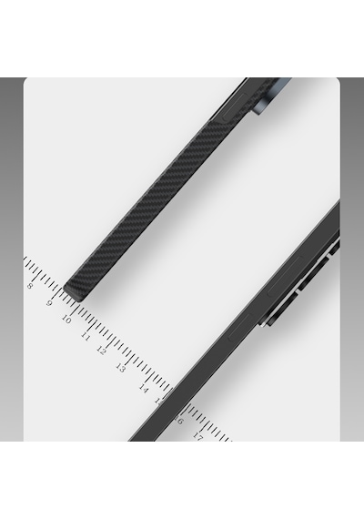 Galaxy Uyumlu S26 Plus Uyumlu Kılıf Benks M-safe Özellikli Magnetik Armorair 600d Kevlar Fiber Kapak Siyah Siyah