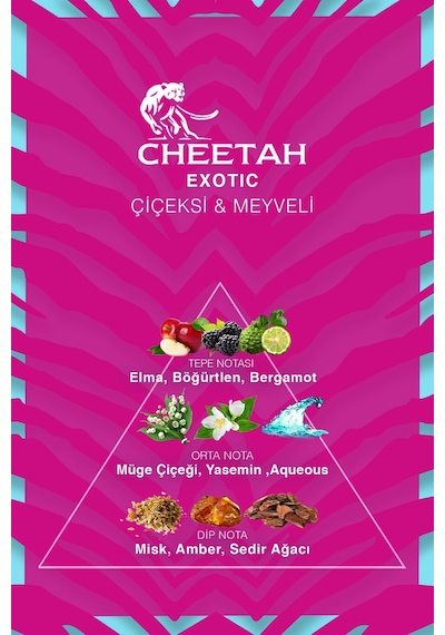 Cheetah Exotic Kadın Sprey Deodorant 150 ML