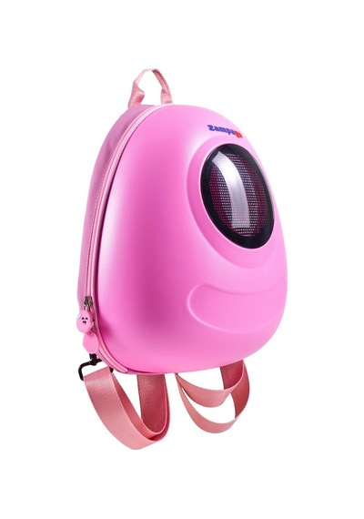 Zampago Big Eye Led Işıklı Çocuk Sırt Çantası Pembe Çok Renkli
