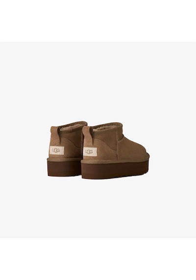 Ugg Classic Ultra Mini Platform Çocuk Bej Bot 1157791k
