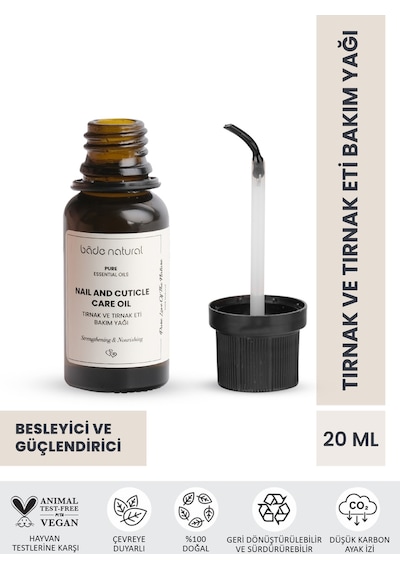 Bade Natural Tırnak & Tırnak Eti Besleyici Bakım Yağı
