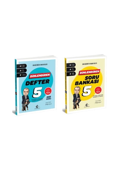 Arı Yayıncılık 5. Sınıf Din Kültürü Ve Ahlak Bilgisi İzzet Eker Dinlendiren Defter + Soru Bankası