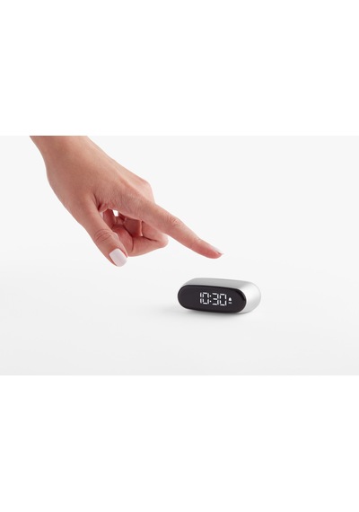 Lexon Minut Alarm Saat Alüminyum Gri - Gümüş