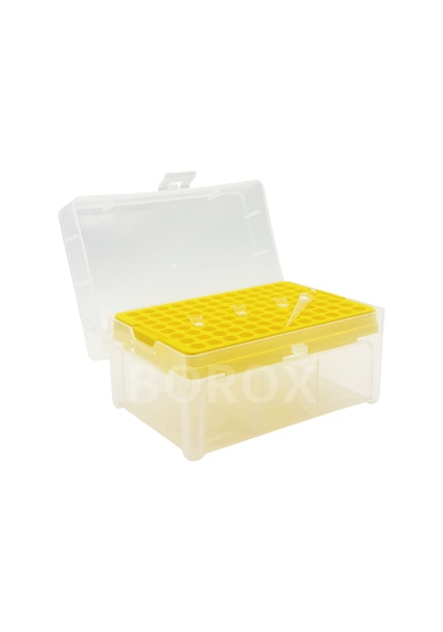Boş Pipet Ucu Kutusu 2-200ul İçin Mikropipet Tip Box 96'lı