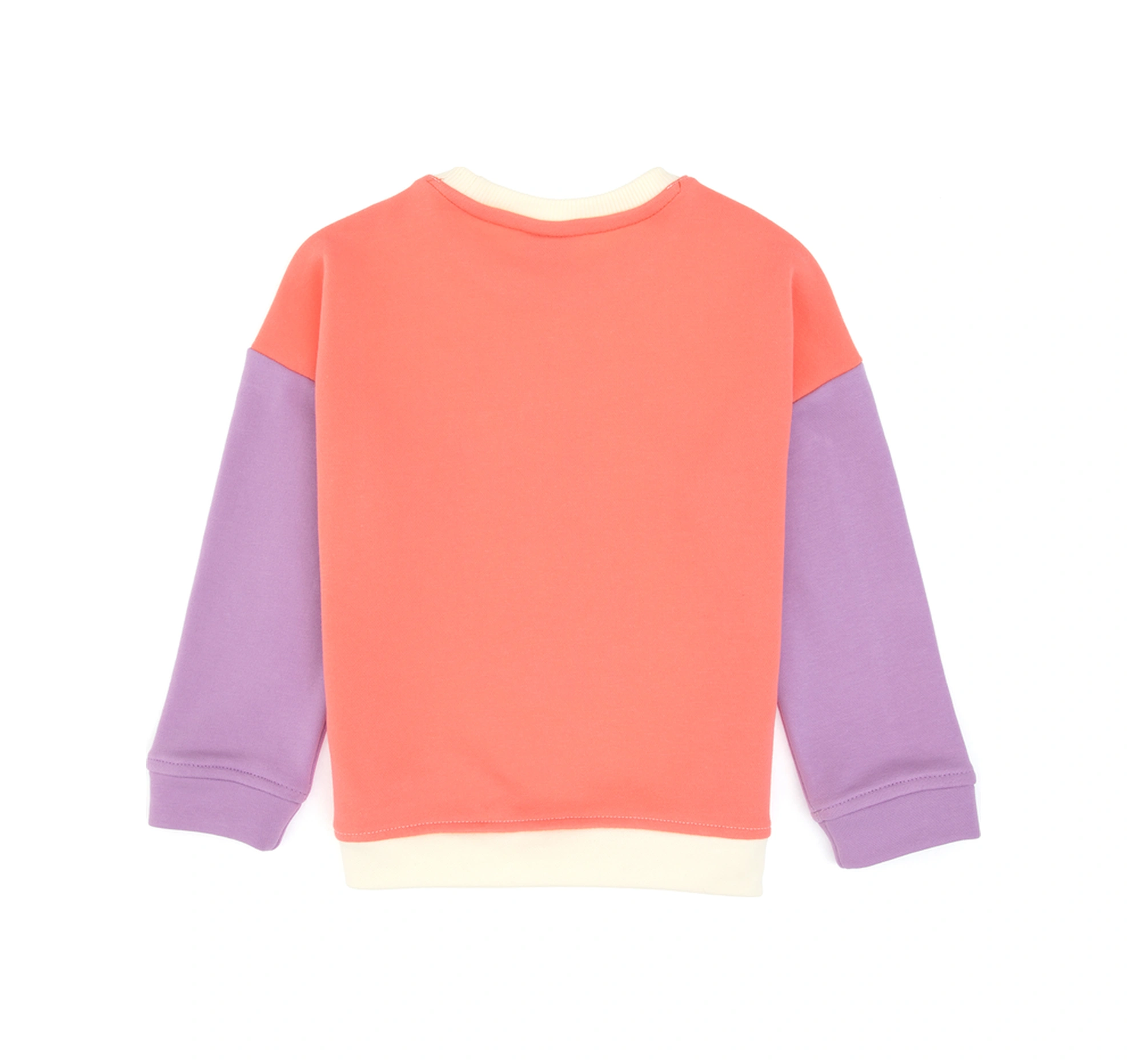 U.S. Polo Assn. Kız Çocuk Krem Bisiklet Yaka Sweatshirt 50314296-VR256