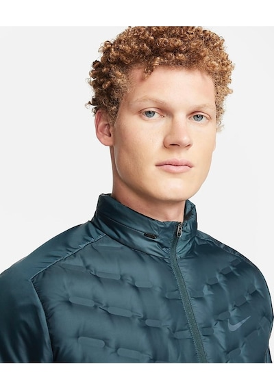 Nike Therma-fit Adv Aeroloft Repel Down Running Full-zip Erkek Ceket Mavi