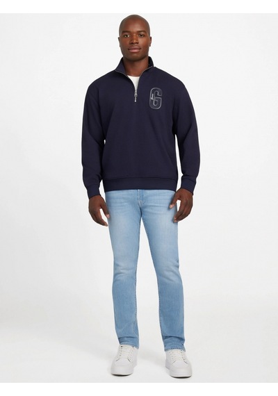 Guess Harris Erkek Lacivert Sweatshirt M5bq18k0552-g7v2 Lacivert