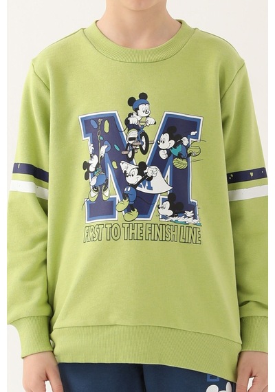 Mickey Mouse D4820-3 Çocuk  Fıstık Yeşili Eşofman Takımı