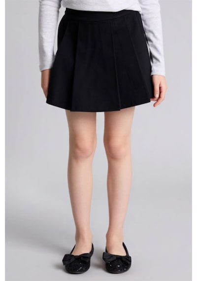 Defacto Gabardin Etek Kız Çocuk E2648a826spbk27 Siyah-bk27