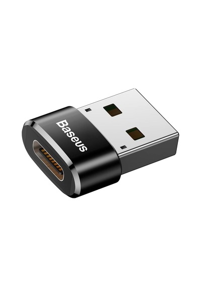 Tr Bilgisayar/telefon Mini Hub Adaptörü, Siyah, 3a, Giriş: Usb Type A 2.0, Çıkış: Usb Type C,seyahat Boy, Hafif