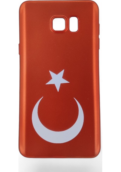 Samsung Uyumlu Galaxy Note 5 Bayrak Desen Silikon Kılıf Samsung Uyumlu Galaxy Note 5 Bayrak Desen Silikon Kılıf