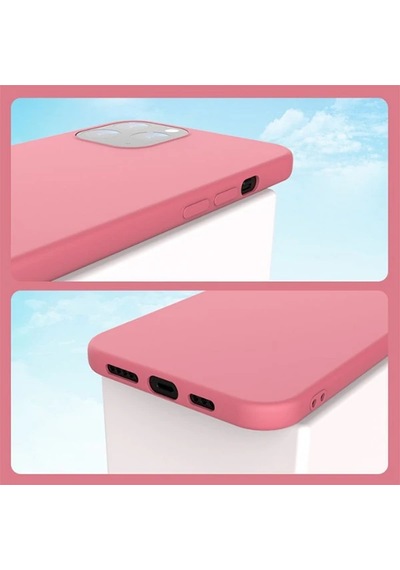 Hepsi iPhone Uyumlu 12 Mini 5.4 Lansman Kılıf İçi Kadife Soft Silikon Kılıf- 5775 Najmaddin Siyah