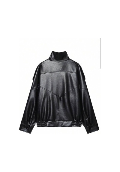 August Viral Oversize Kadın Deri Ceket Yüksek Yaka Siyah Urban Style Kadın Deri Ceket Siyah&black Siyah&Black August Viral Oversize Kadın Deri Ceket Yüksek Yaka Siyah Urban Style Kadın Deri Ceket Siyah&black Siyah&Black