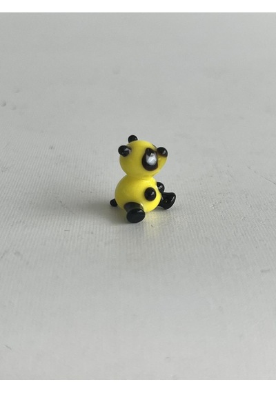 El Yapımı Mini Murano Cam Panda Biblo A98-01