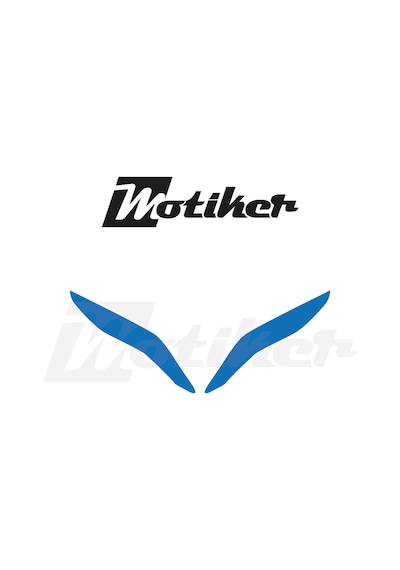Yamaha Yzf-r7 Far Sticker Far Folyo Renkli Açık Mavi